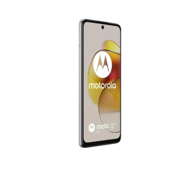 Смаpтфон Motorola Moto G73 8/256GB Lucent White (PAUX0029)