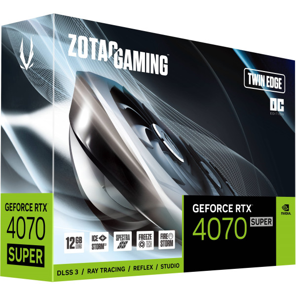 Zotac GAMING GeForce RTX 4070 SUPER Twin Edge OC 12GB (ZT-D40720H-10M)