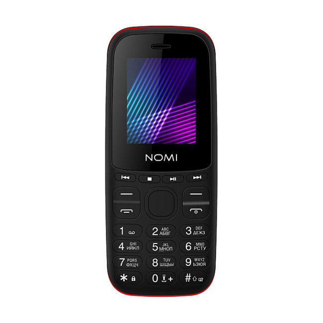 Мобильный телефон Nomi i189s Black/red