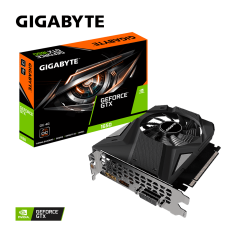 Gigabyte GeForce GTX1650 4096Mb D6 OC (GV-N1656OC-4GD)