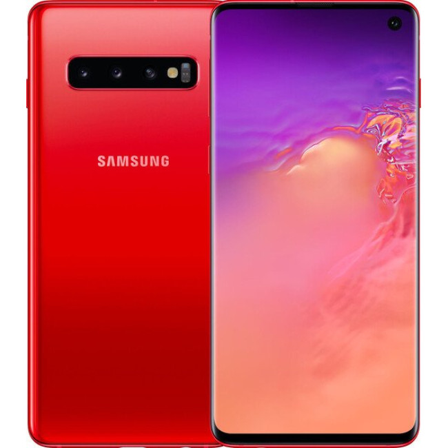 Смартфон Samsung Galaxy S10 SM-G973 DS 128GB Red (SM-G973FZRD)