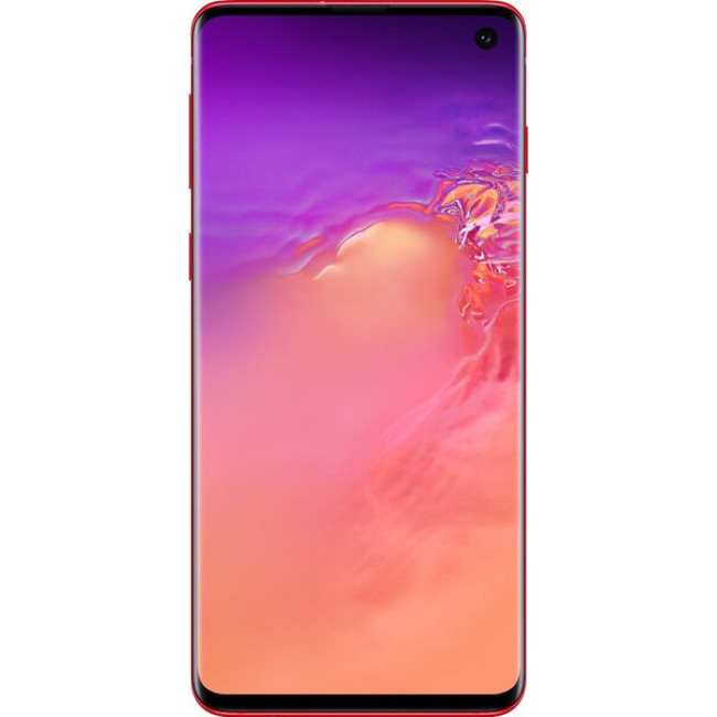 Смартфон Samsung Galaxy S10 SM-G973 DS 128GB Red (SM-G973FZRD)