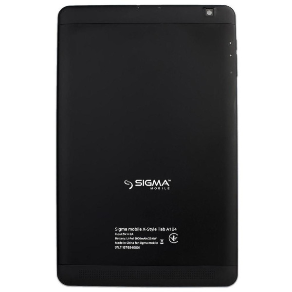 Sigma mobile X-style Tab A104 Black