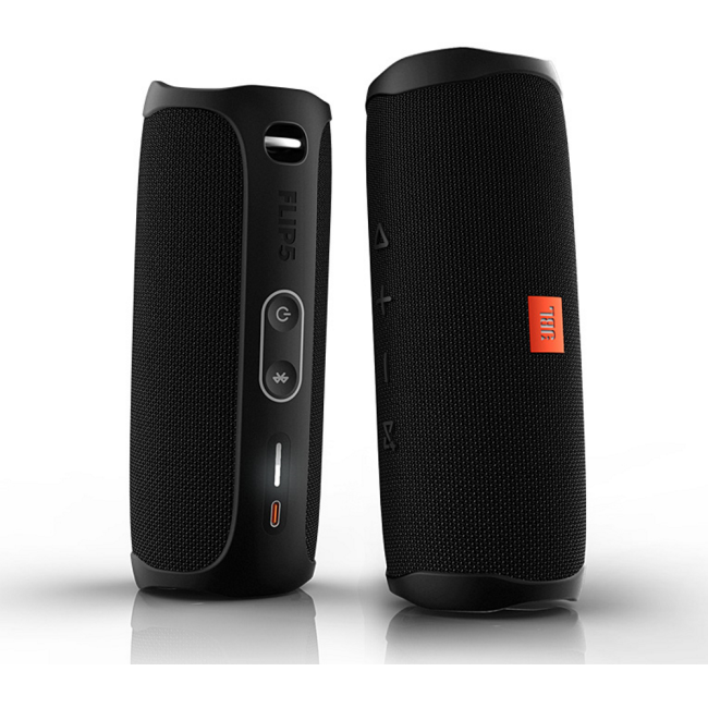 Беспроводная портативная колонка JBL Flip 5 Black (FLIP5BLK)