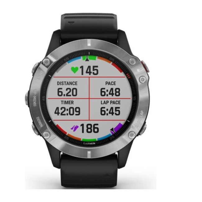 Смарт-часы Garmin Fenix 6 Silver (010-02158-00)