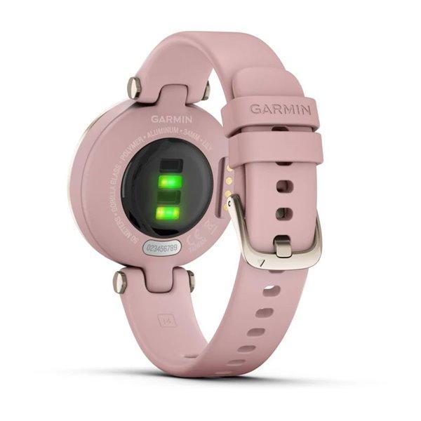 Garmin Lily Sport Edition - Cream Gold Bezel with Dust Rose Case and S. Band (010-02384-03/13)