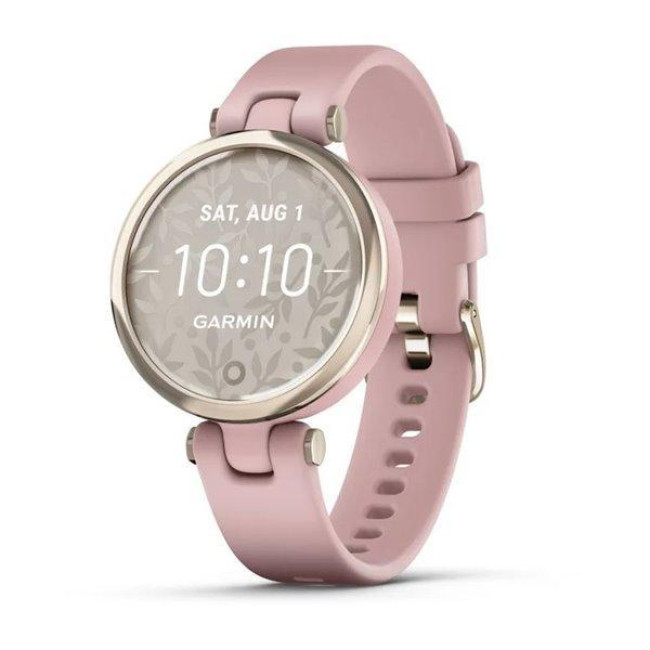 Garmin Lily Sport Edition - Cream Gold Bezel with Dust Rose Case and S. Band (010-02384-03/13)