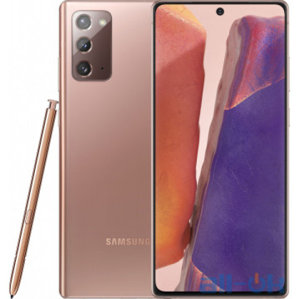 Смартфон Samsung Galaxy Note20 SM-N980F 8/256GB Mystic Bronze (SM-N980FZNG)