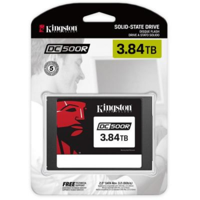 SSD 2.5" 3.84TB Kingston (SEDC500R/3840G)