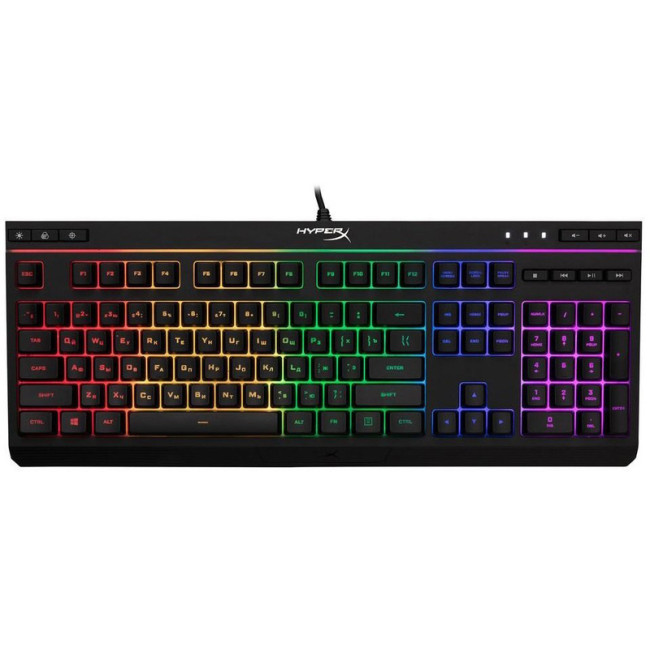 Клавиатура HyperX Alloy Core RGB Gaming Keyboard USB Black (HX-KB5ME2-RU, 4P4F5AX)