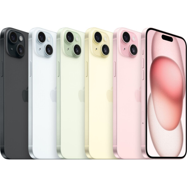 Apple iPhone 15 512 ГБ Dual SIM розовый (MTLQ3) в интернет-магазине