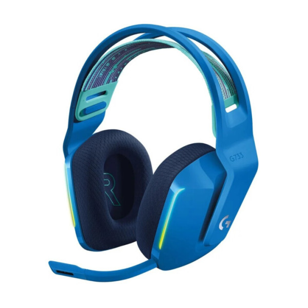 Наушники Logitech Lightspeed Wireless RGB Gaming Headset G733 Blue (981-000943)