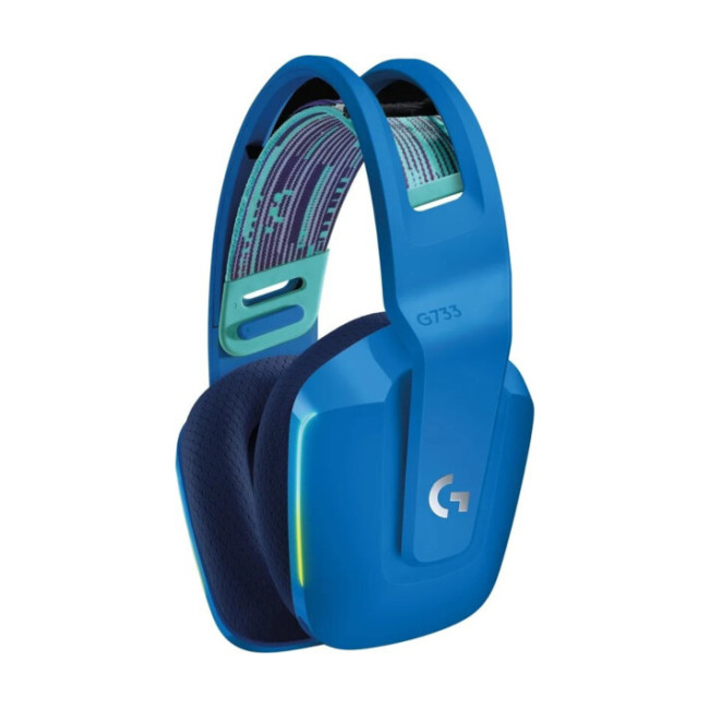 Наушники Logitech Lightspeed Wireless RGB Gaming Headset G733 Blue (981-000943)