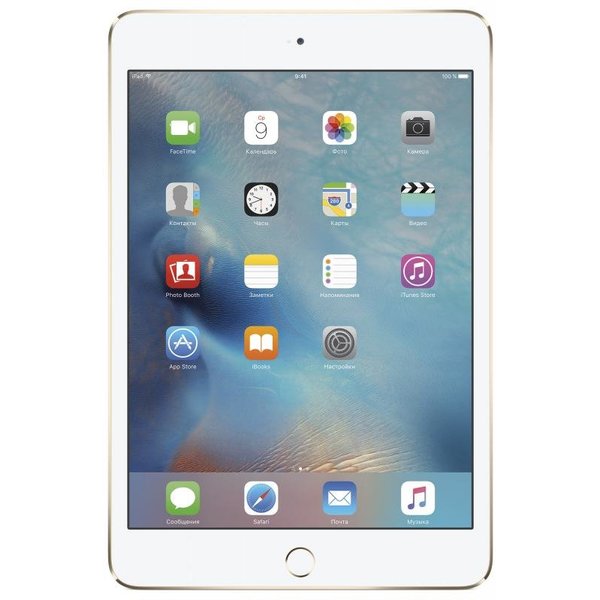 Планшет Apple iPad mini 4 with Retina display Wi-Fi 128GB Gold (MK9Q2)