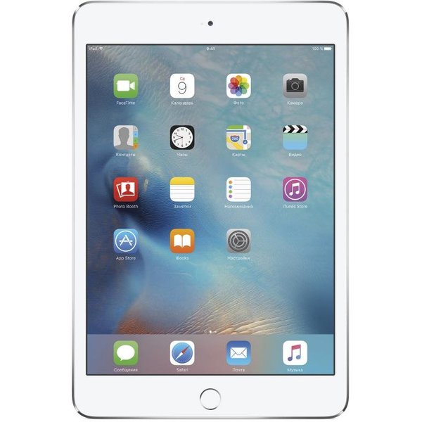 Планшет Apple iPad mini 4 with Retina display Wi-Fi 128GB Silver (MK9P2)