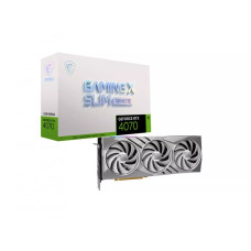 MSI GeForce RTX4070 12Gb GAMING X SLIM WHITE (RTX 4070 GAMING X SLIM WHITE 12G)