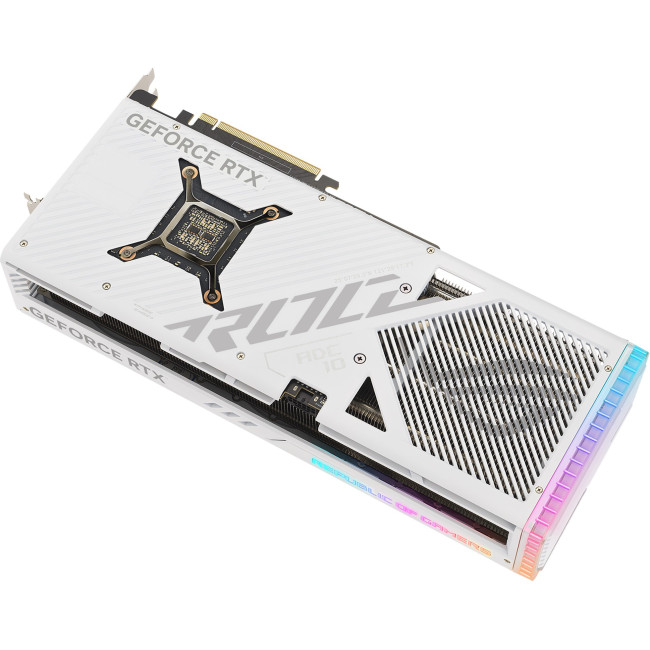 Видеокарта Asus GeForce RTX 4080 SUPER ROG Strix 16GB GDDR6X White Edition (ROG-STRIX-RTX4080S-16G-WHITE)