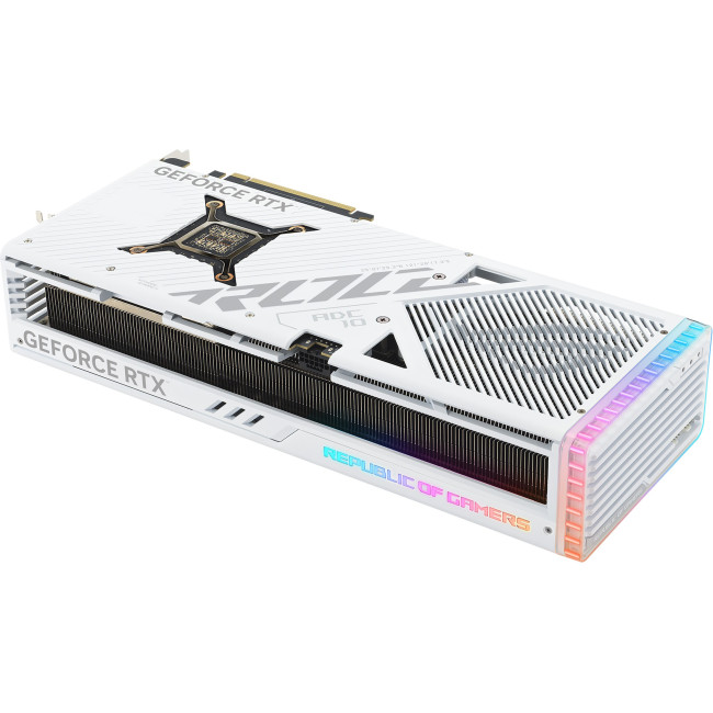 Видеокарта Asus GeForce RTX 4080 SUPER ROG Strix 16GB GDDR6X White Edition (ROG-STRIX-RTX4080S-16G-WHITE)