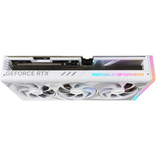 Видеокарта Asus GeForce RTX 4080 SUPER ROG Strix 16GB GDDR6X White Edition (ROG-STRIX-RTX4080S-16G-WHITE)