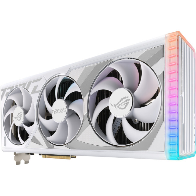 Видеокарта Asus GeForce RTX 4080 SUPER ROG Strix 16GB GDDR6X White Edition (ROG-STRIX-RTX4080S-16G-WHITE)