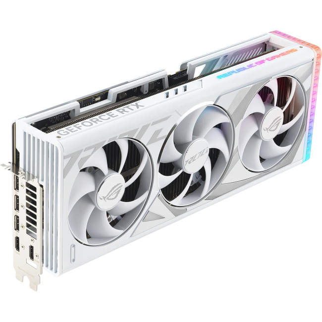 Видеокарта Asus GeForce RTX 4080 SUPER ROG Strix 16GB GDDR6X White Edition (ROG-STRIX-RTX4080S-16G-WHITE)