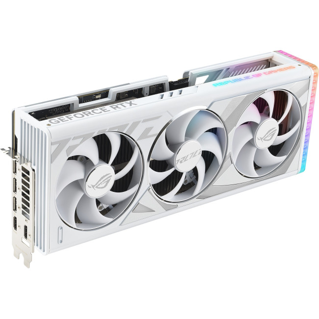 Видеокарта Asus GeForce RTX 4080 SUPER ROG Strix 16GB GDDR6X White Edition (ROG-STRIX-RTX4080S-16G-WHITE)