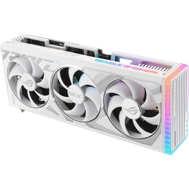 Видеокарта Asus GeForce RTX 4080 SUPER ROG Strix 16GB GDDR6X White Edition (ROG-STRIX-RTX4080S-16G-WHITE)