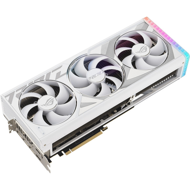 Видеокарта Asus GeForce RTX 4080 SUPER ROG Strix 16GB GDDR6X White Edition (ROG-STRIX-RTX4080S-16G-WHITE)