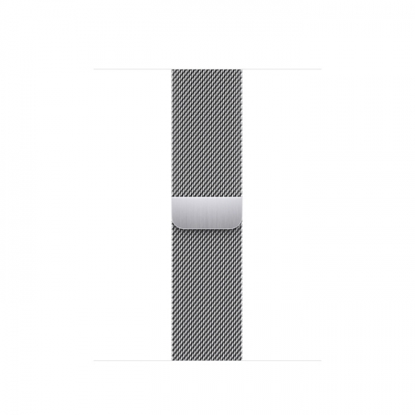 Продажа Apple Watch Series 7 GPS + Cellular 41mm Silver Stainless Steel Case with Silver Milanese Loop (MKHF3)