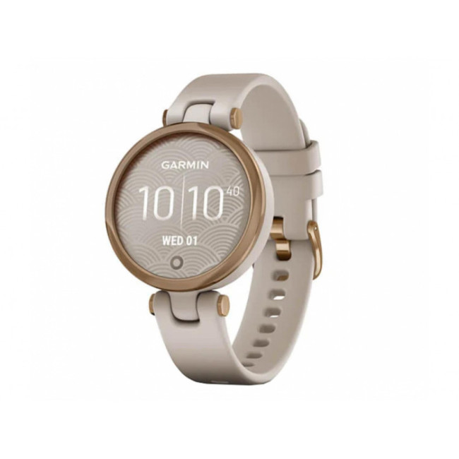 Garmin Lily Sport Edition - Rose Gold Bezel with Light Sand Case and S. Band (010-02384-11/01)