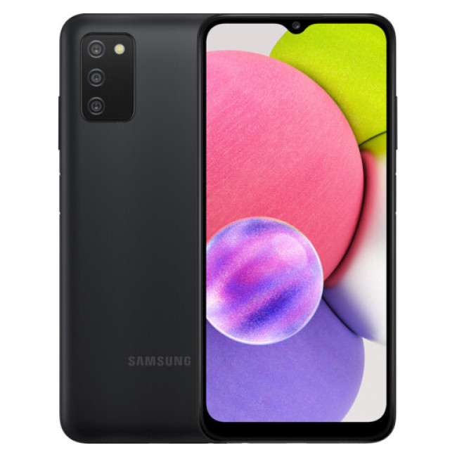 Смартфон Samsung Galaxy A03s 3/32GB Black (SM-A037FZKD)