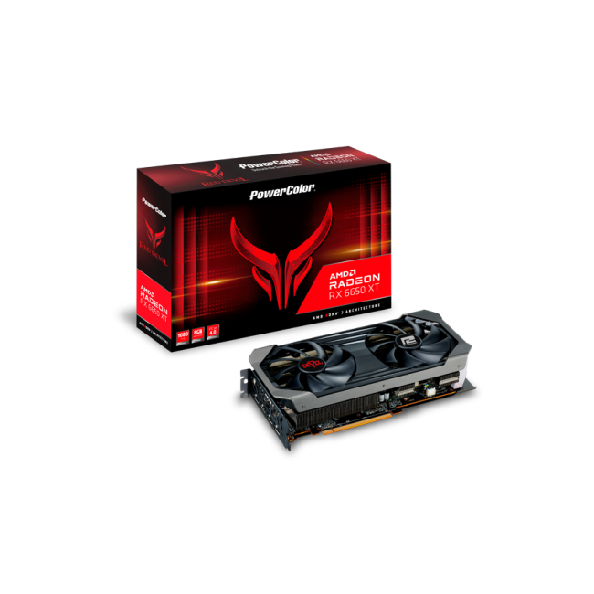 Видеокарта PowerColor Radeon RX 6650 XT Red Devil (AXRX 6650 XT 8GBD6-3DHE/OC)