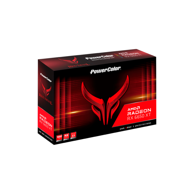 Видеокарта PowerColor Radeon RX 6650 XT Red Devil (AXRX 6650 XT 8GBD6-3DHE/OC)