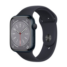 Apple Watch Series 8 GPS 41mm Midnight Aluminum Case w. Midnight Sport Band - Size M/L (MNU83)