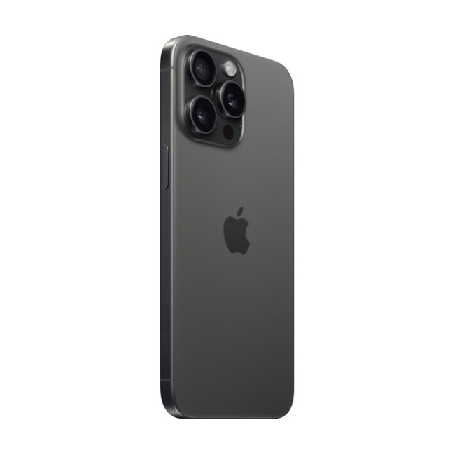 Apple iPhone 15 Pro 1TB Dual SIM Black Titanium (MTQH3) - мощный смартфон с большим объемом памяти и двумя SIM-картами.