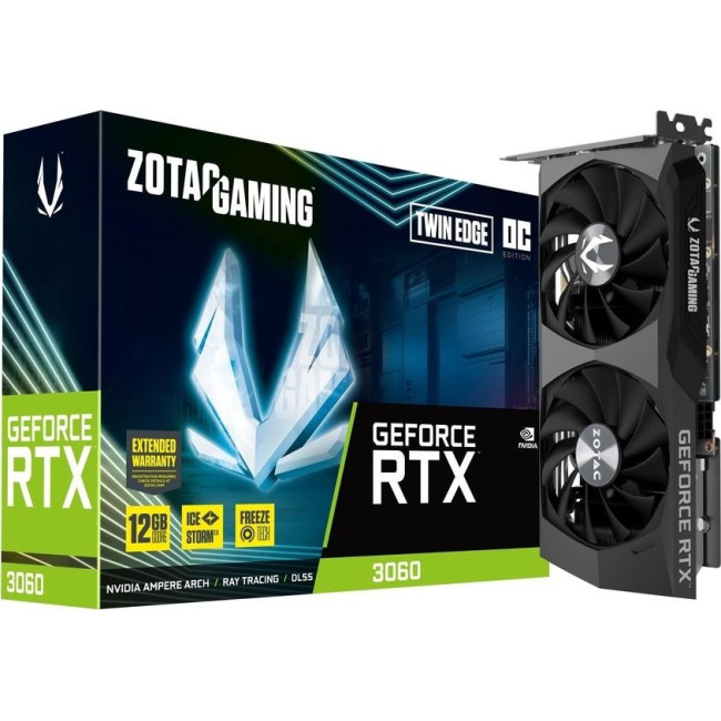 Zotac GAMING GeForce RTX 3060 Twin Edge OC (ZT-A30600H-10M)