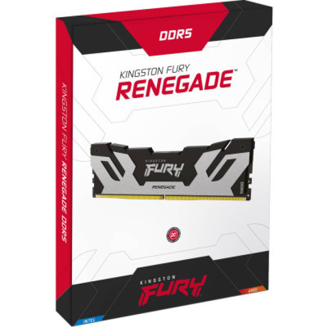 Kingston FURY 64 GB (2x32GB) DDR5 6400 MHz Renegade Silver/Black (KF564C32RSK2-64)