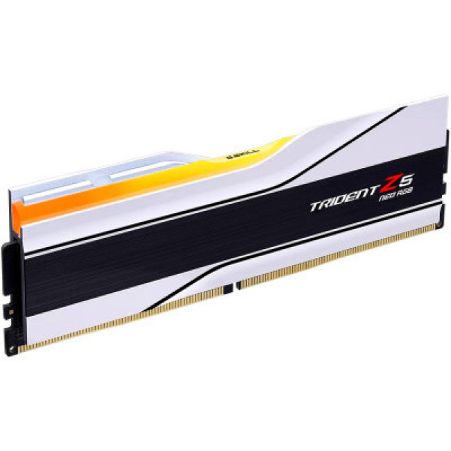 Модуль памяти G.Skill 32 GB (2x16GB) DDR5 6400 MHz Trident Z5 Neo RGB Matte White (F5-6000J3036G32GX2-TZ5NRW)