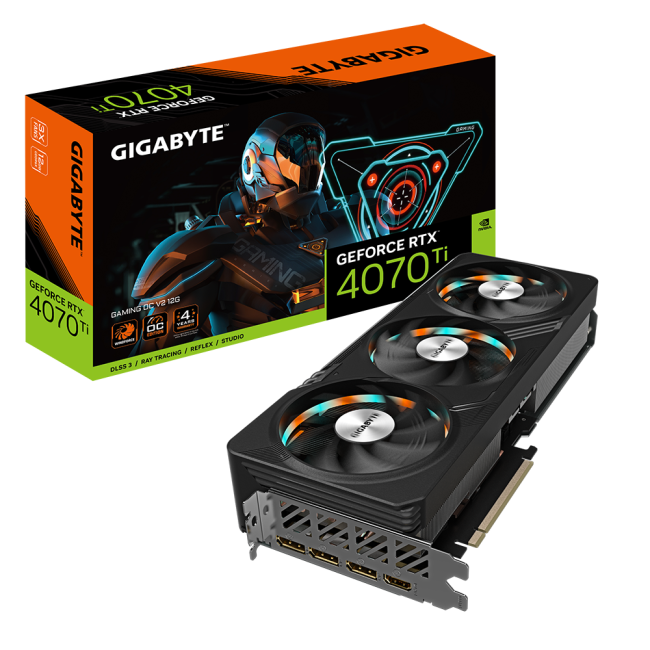 Gigabyte GeForce RTX4070Ti 12Gb GAMING OC (GV-N407TGAMING OCV2-12GD)