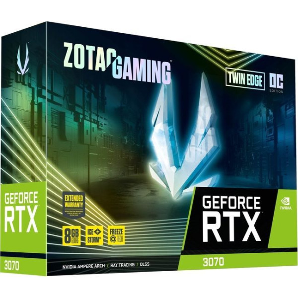 Zotac GAMING GeForce RTX 3070 Twin Edge OC LHR (ZT-A30700H-10PLHR)