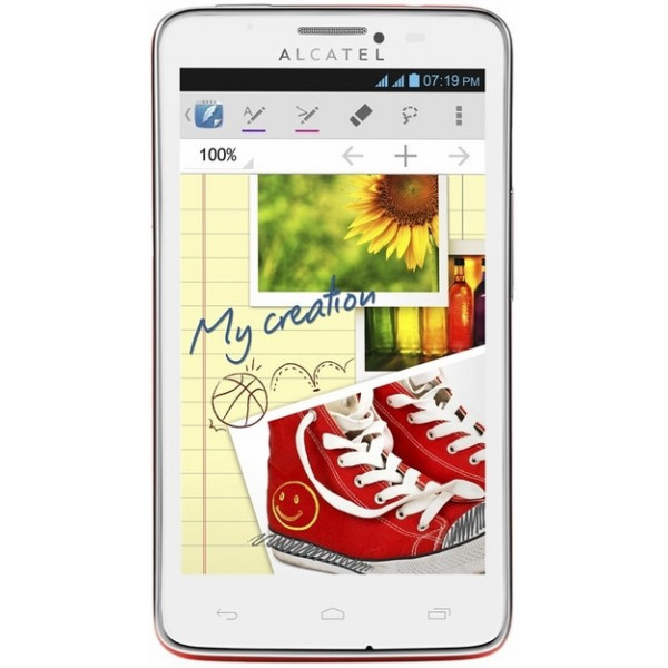Смартфон ALCATEL ONETOUCH Scribe Easy 8000D (Red)