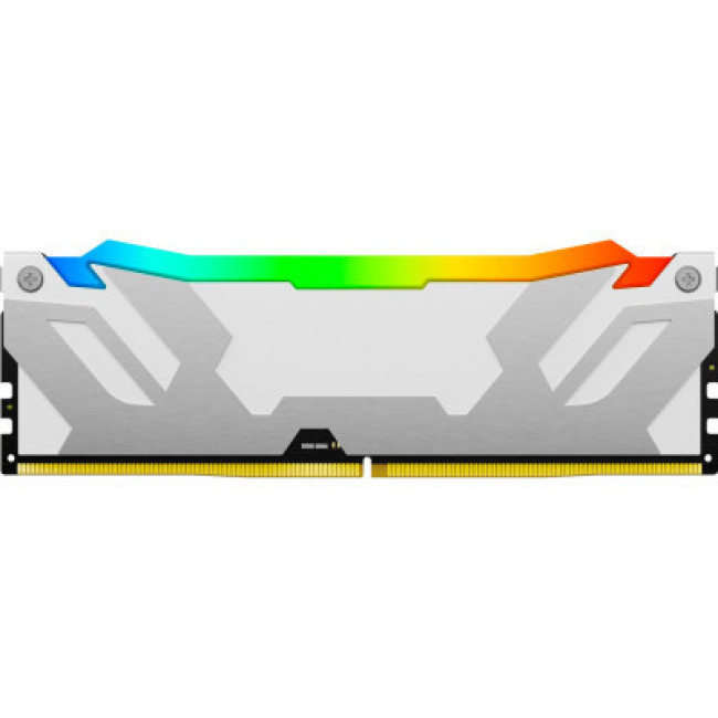 Модуль памяти Kingston FURY 64 GB (2x32GB) DDR5 6400 MHz Renegade Silver/White RGB (KF564C32RWAK2-64)