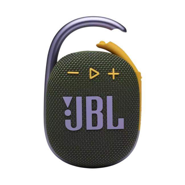 Портативная водонепроницаемая беспроводная колонка JBL Clip 4 Eco Green (JBLCLIP4ECOGRN)