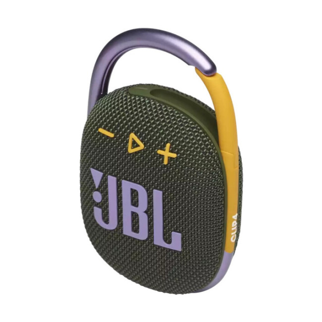 Портативная водонепроницаемая беспроводная колонка JBL Clip 4 Eco Green (JBLCLIP4ECOGRN)