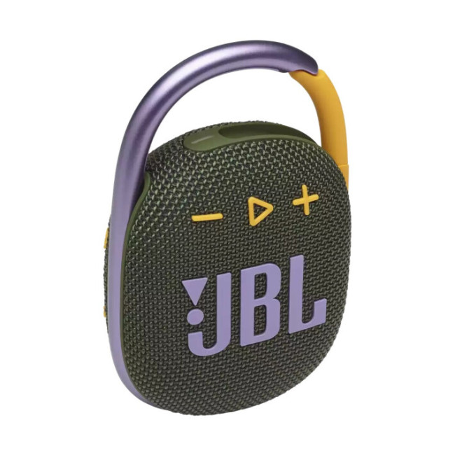 Портативная водонепроницаемая беспроводная колонка JBL Clip 4 Eco Green (JBLCLIP4ECOGRN)