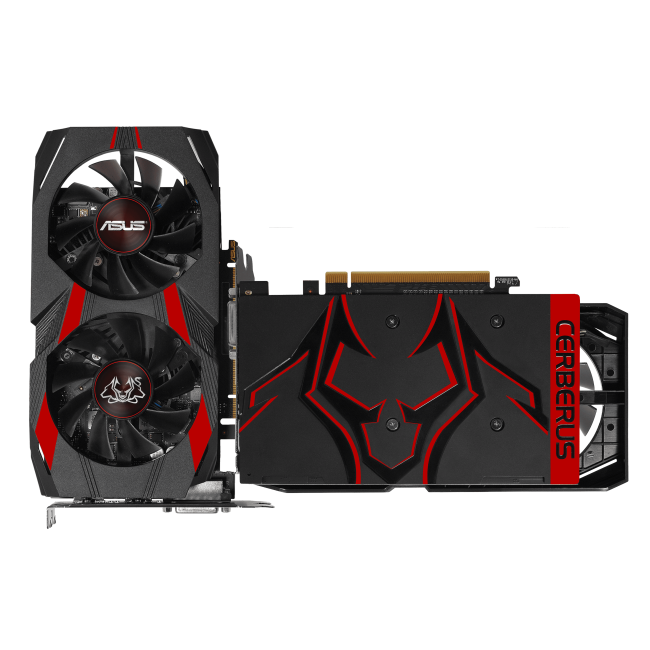 Видеокарта ASUS GeForce GTX1050 Ti 4096Mb CERBERUS Advanced (CERBERUS-GTX1050TI-A4G)