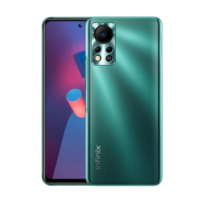 Смаpтфон Infinix Hot 11S 6/64GB NFC Green Wave