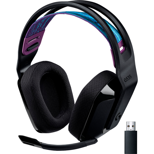 Наушники Logitech G535 Lightspeed Wireless Gaming Headset (981-000972)