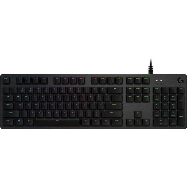 Клавиатура Logitech G512 Carbon Lightsync RGB GX Brown Tactile Carbon (920-009352)