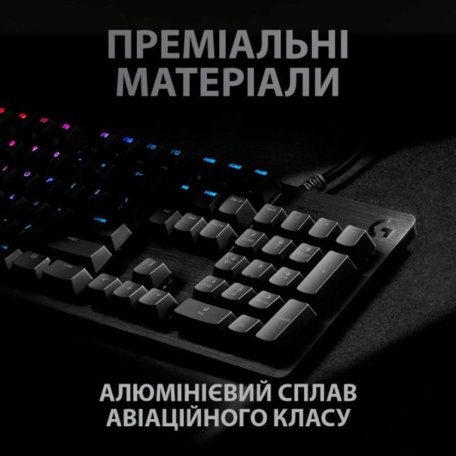 Клавиатура Logitech G512 Carbon Lightsync RGB GX Brown Tactile Carbon (920-009352)